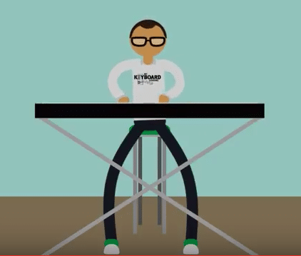 You Tube piano video