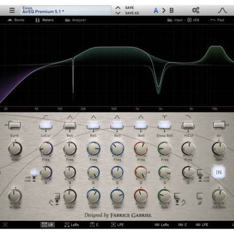 Simple, intuitive and quick to use, AirEQ always sounds great : it is the best equalizer plugin for efficient every day mixing, mastering and post production equalization.