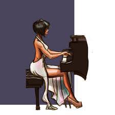 Sit correctly at a piano